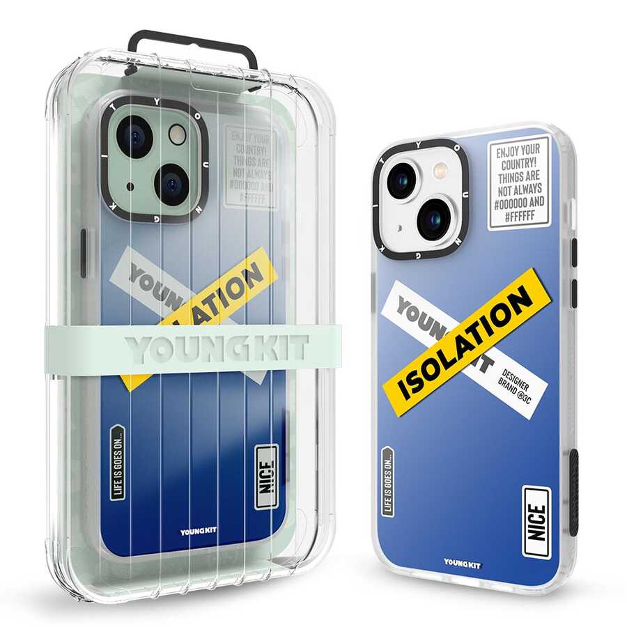 YoungKit Holiday Serisi iPhone 13 Telefon Kılıfı - 3 YoungKit Holiday Serisi iPhone 13 Telefon Kılıfı - 3
